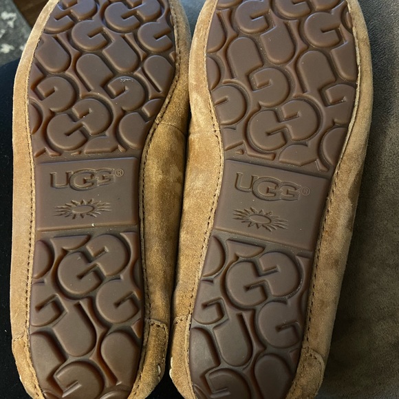 Ugg Ansley Chestnut Suede Shoes-Size 8 - Picture 5 of 6